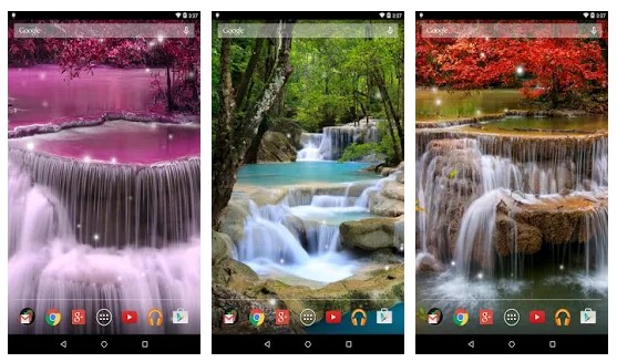 Aplikasi Waterfall Live Wallpaper