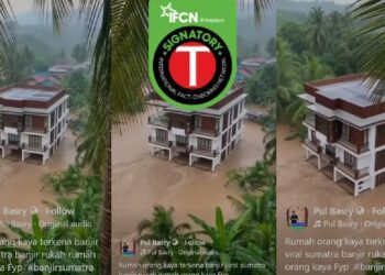 Keliru: Video Rumah 3 Lantai Hanyut dalam Kondisi Utuh di Aceh