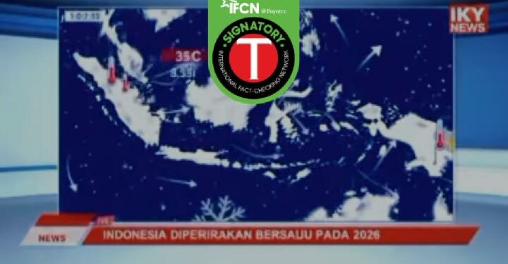 Keliru: Salju Turun di Indonesia pada 18 Januari 2026