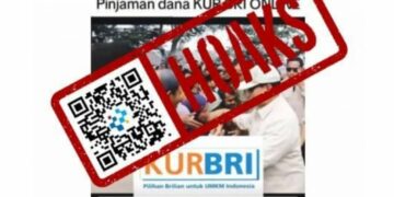 [HOAKS] Presiden Prabowo Resmikan KUR BRI Tanpa Agunan