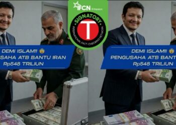 Keliru: Pengusaha Indonesia Berdonasi Ratusan Triliun Rupiah untuk Iran
