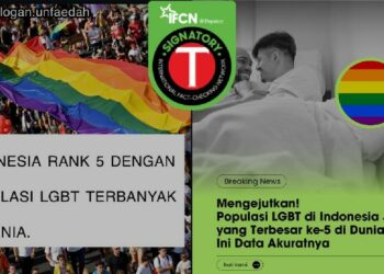 Keliru: Indonesia Peringkat 5 Populasi LGBT di Dunia Menurut Data CIA
