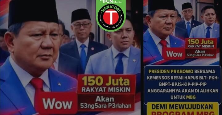 Keliru: Pemerintah Resmi Hapus Bansos dan BPJS Demi Biayai MBG