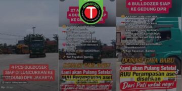Keliru: Empat Buldoser Diturunkan ke Gedung DPR RI untuk Halau Demonstran di Senayan