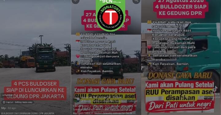 Keliru: Empat Buldoser Diturunkan ke Gedung DPR RI untuk Halau Demonstran di Senayan