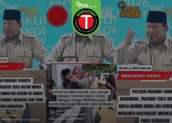 Keliru: Video Presiden Prabowo Mempromosikan Motor Murah Rp 600 Ribu