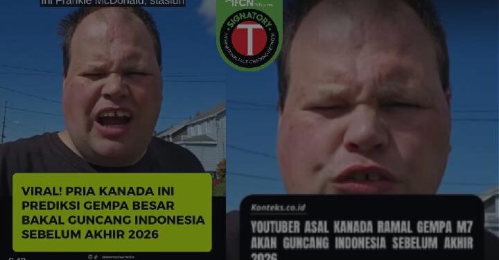 Menyesatkan: Prediksi Gempa Besar akan Guncang Indonesia Sebelum Akhir Tahun 2026
