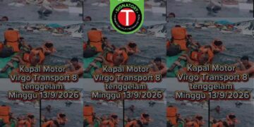 Keliru: Foto-foto Korban Kapal Virgo Transport 8 Terombang-Ambing di Laut