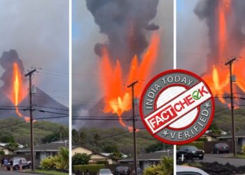 This video shows the recent volcanic eruption at Indonesia’s Anak Krakatau.