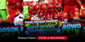 Keliru, Prabowo Beri Hadiah Rp5 Triliun & Mobil ke Pemain Timnas